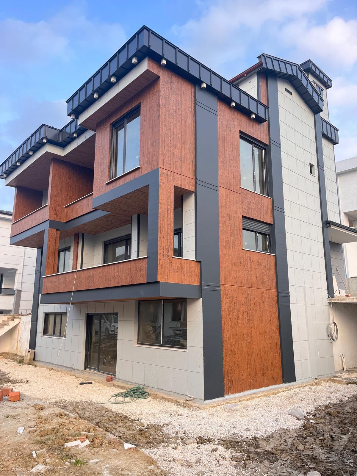 Fibercement Cephe Kaplama uygulaması — Kocaeli Betopan referans 3
